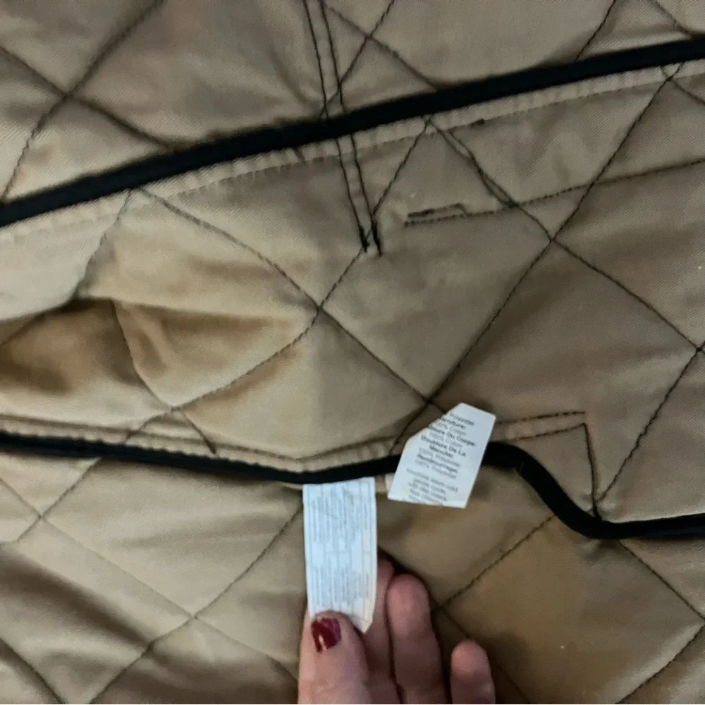 J. Crew Greyson Quilted Field‎ Jacket Black Size Medium